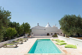 Apulien Ferienhaus mit Pool La Casa del Pastore